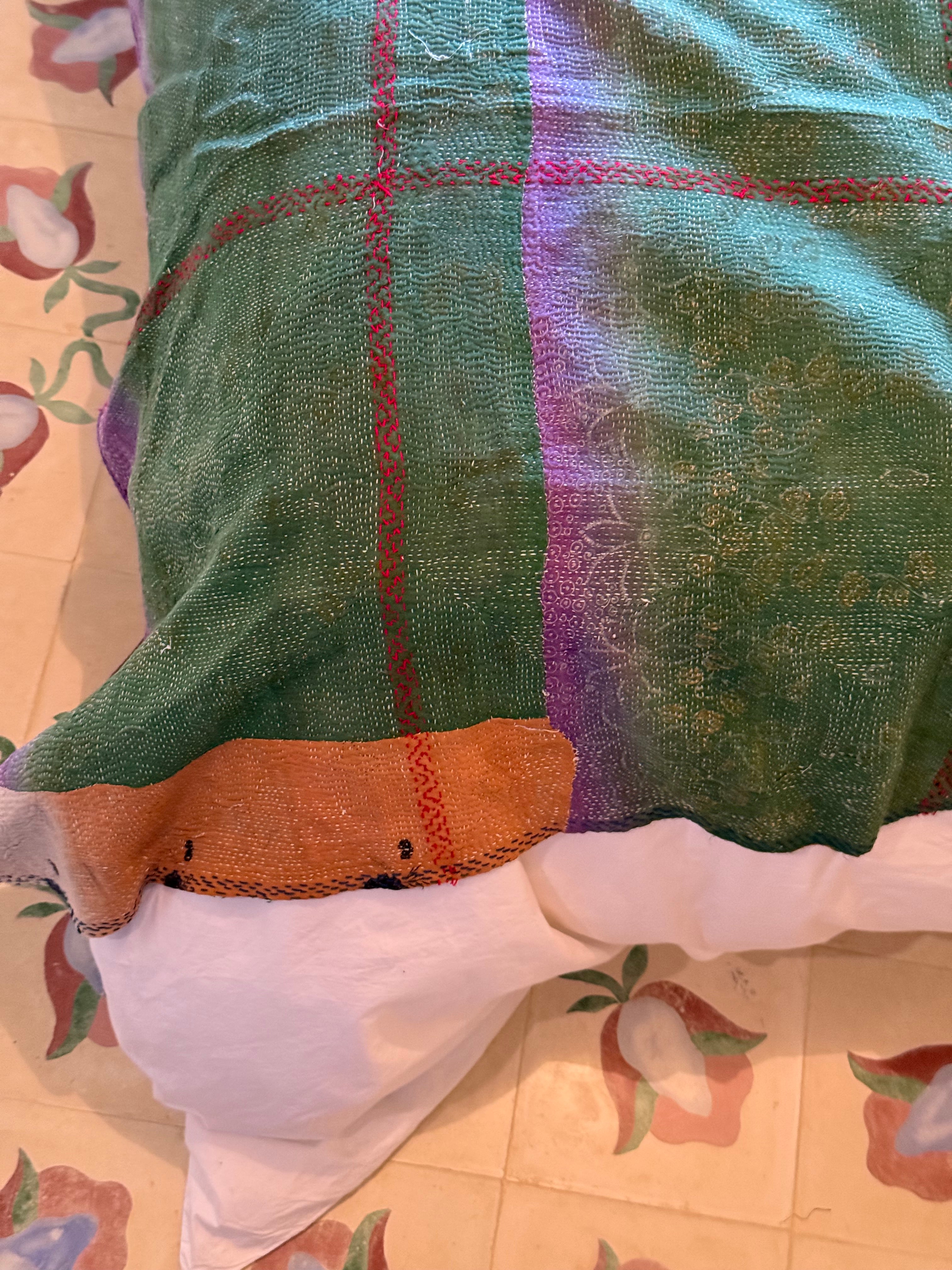 Kantha Quilt 2606