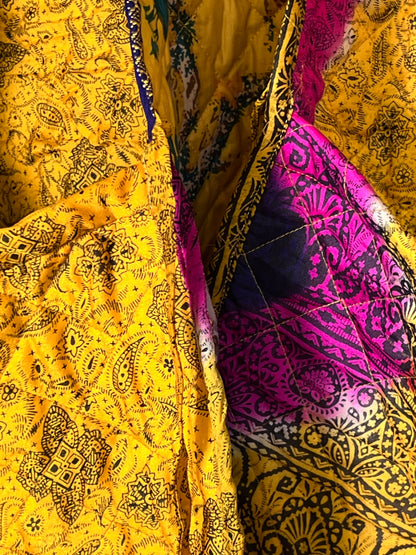 Limited Edition ~ Silk Sari Jacket ~ Moonshine