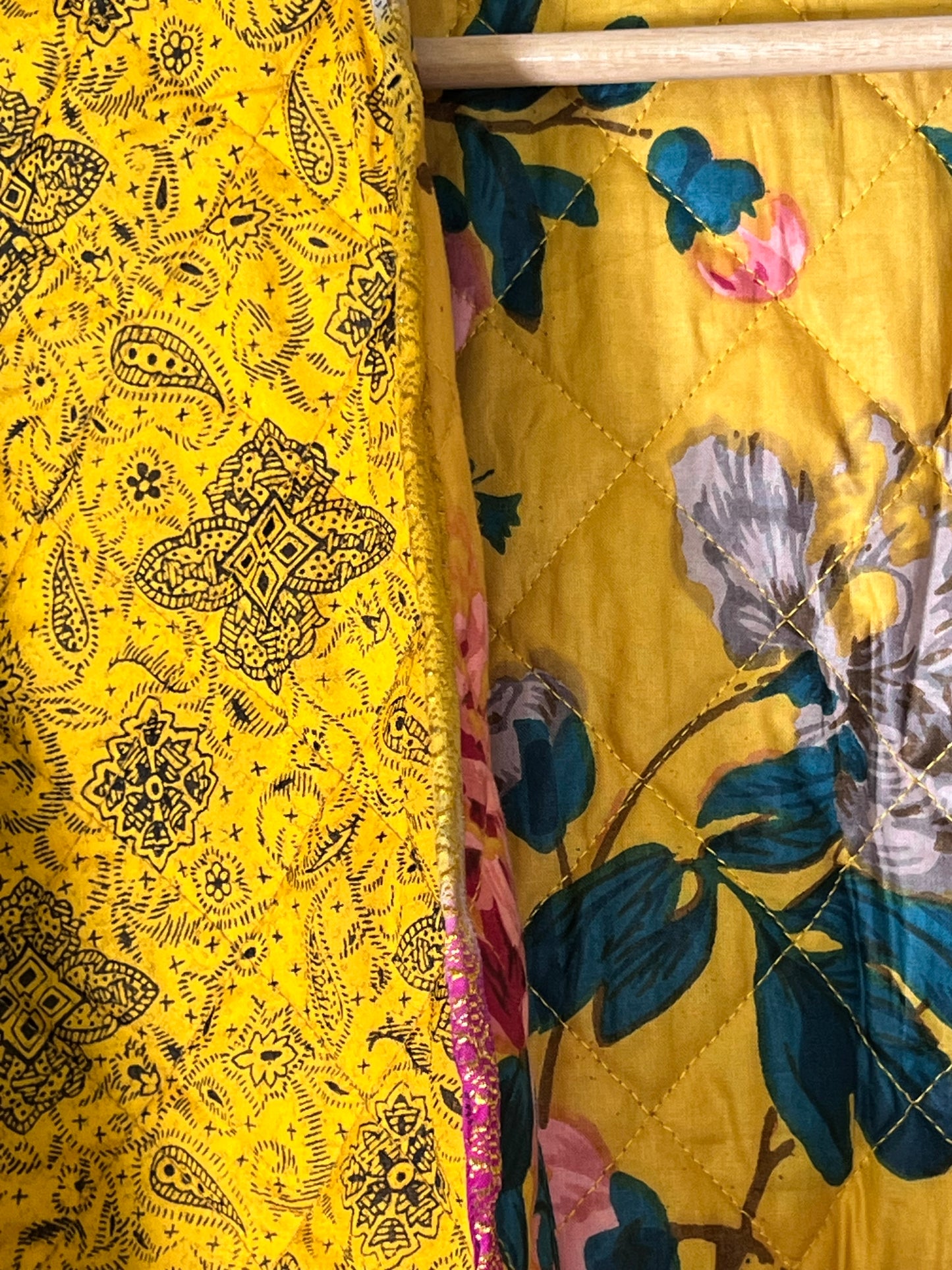 Limited Edition ~ Silk Sari Jacket ~ Moonshine