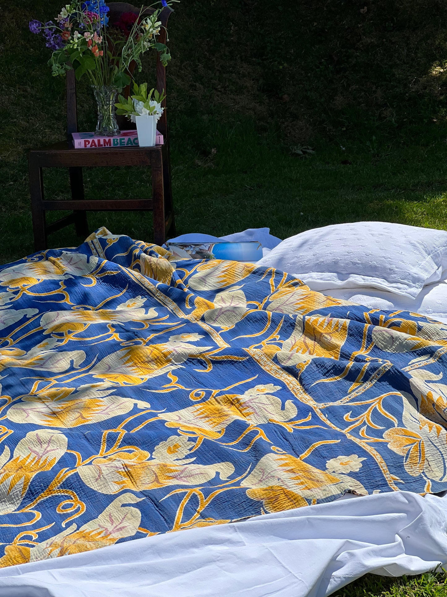 Kantha Quilt ~ Liberty