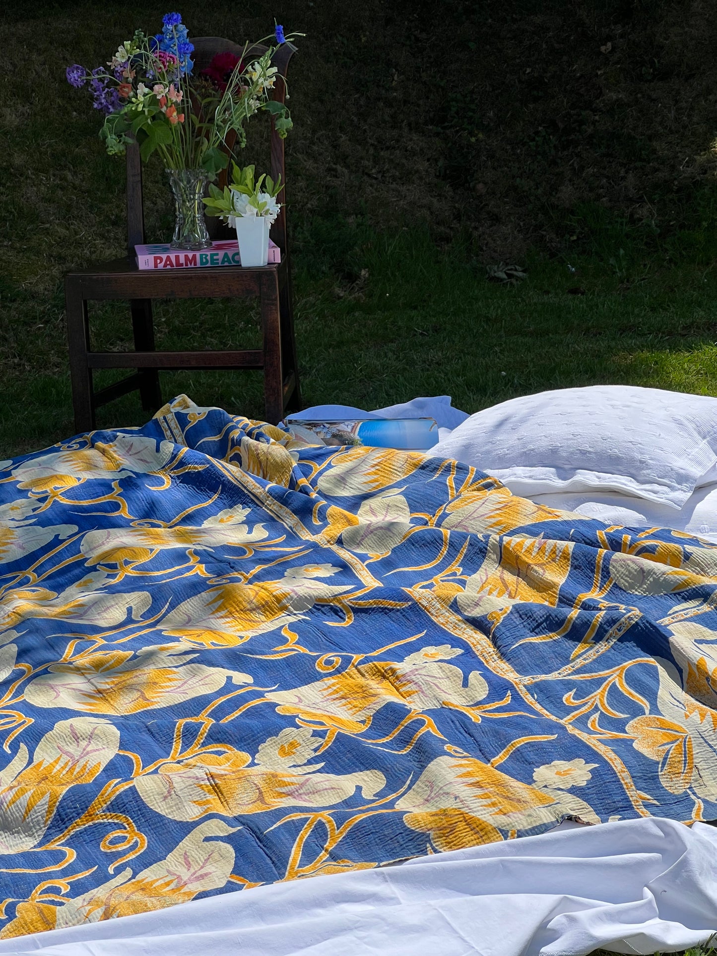 Kantha Quilt ~ Liberty