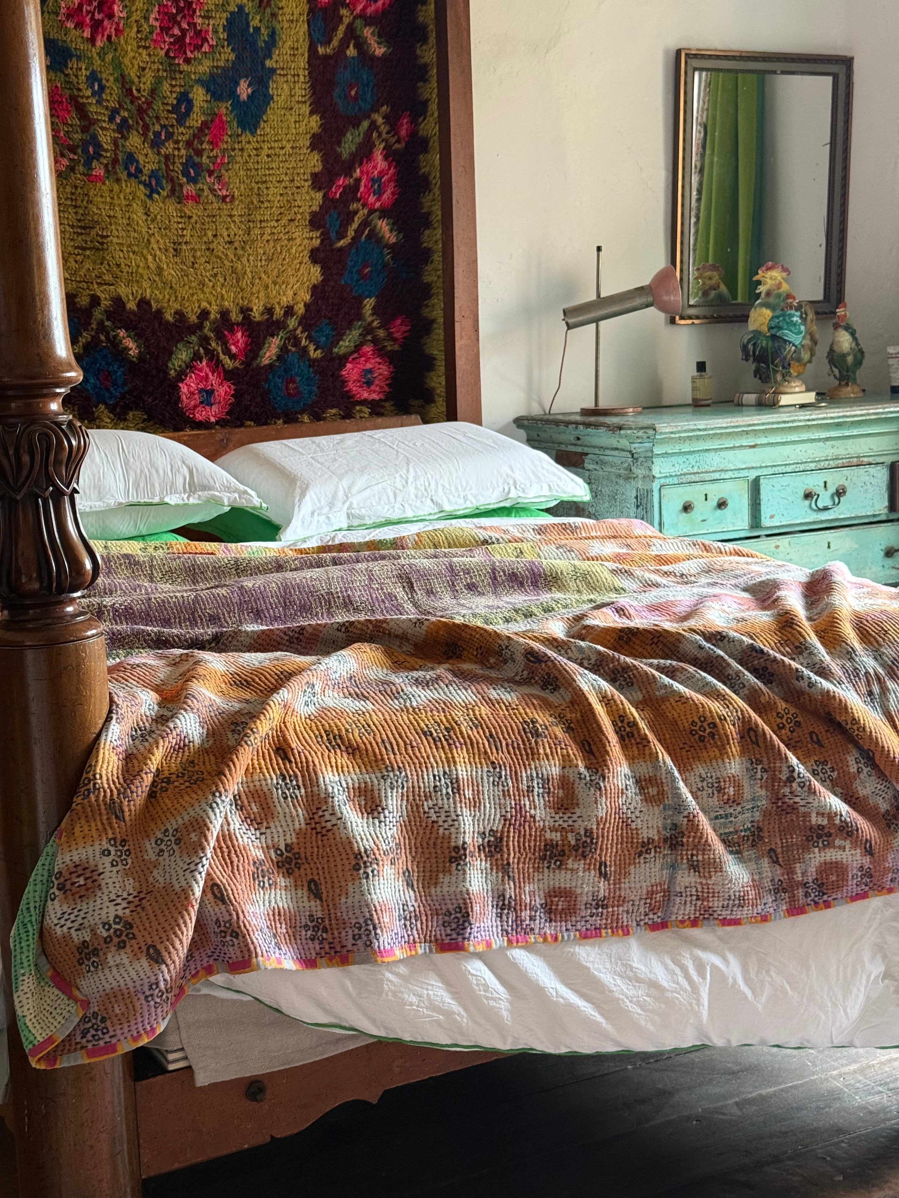 Kantha Quilt 2604