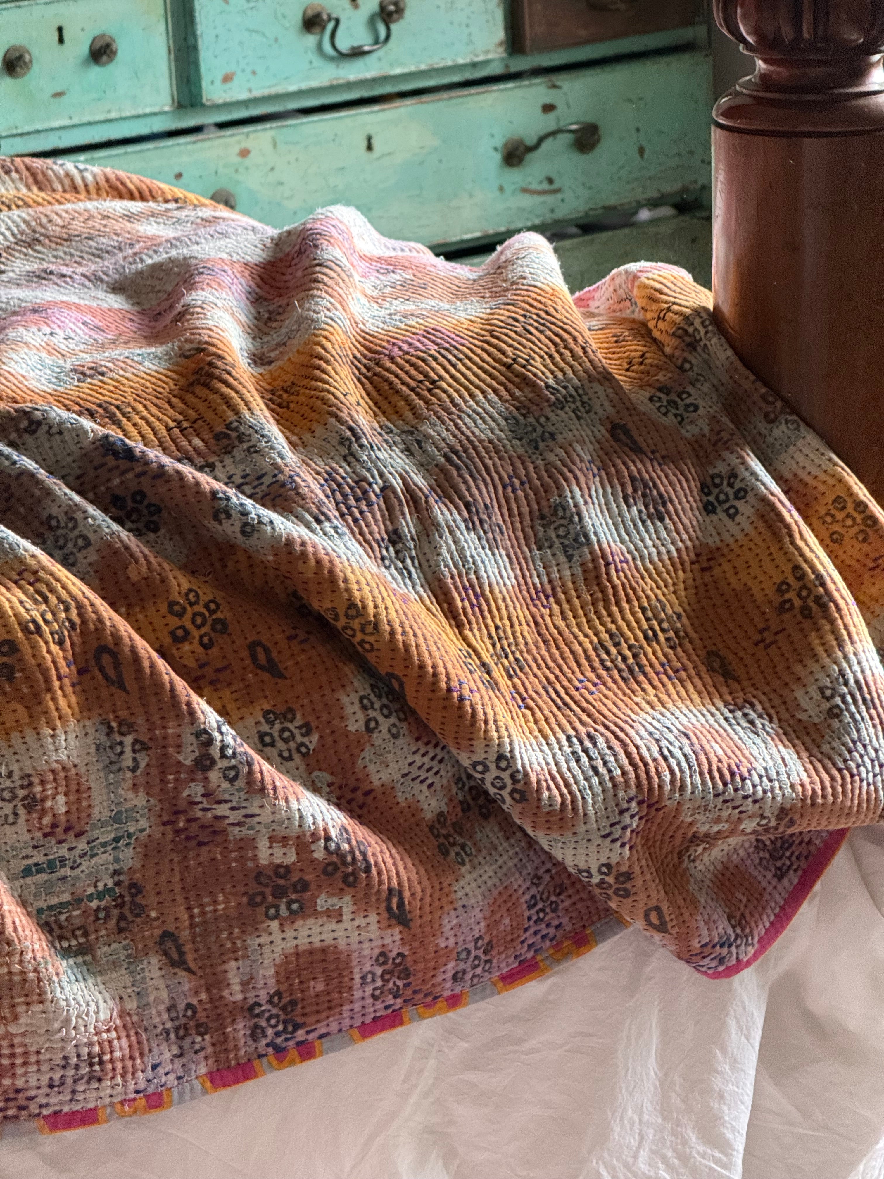 Kantha Quilt 2604