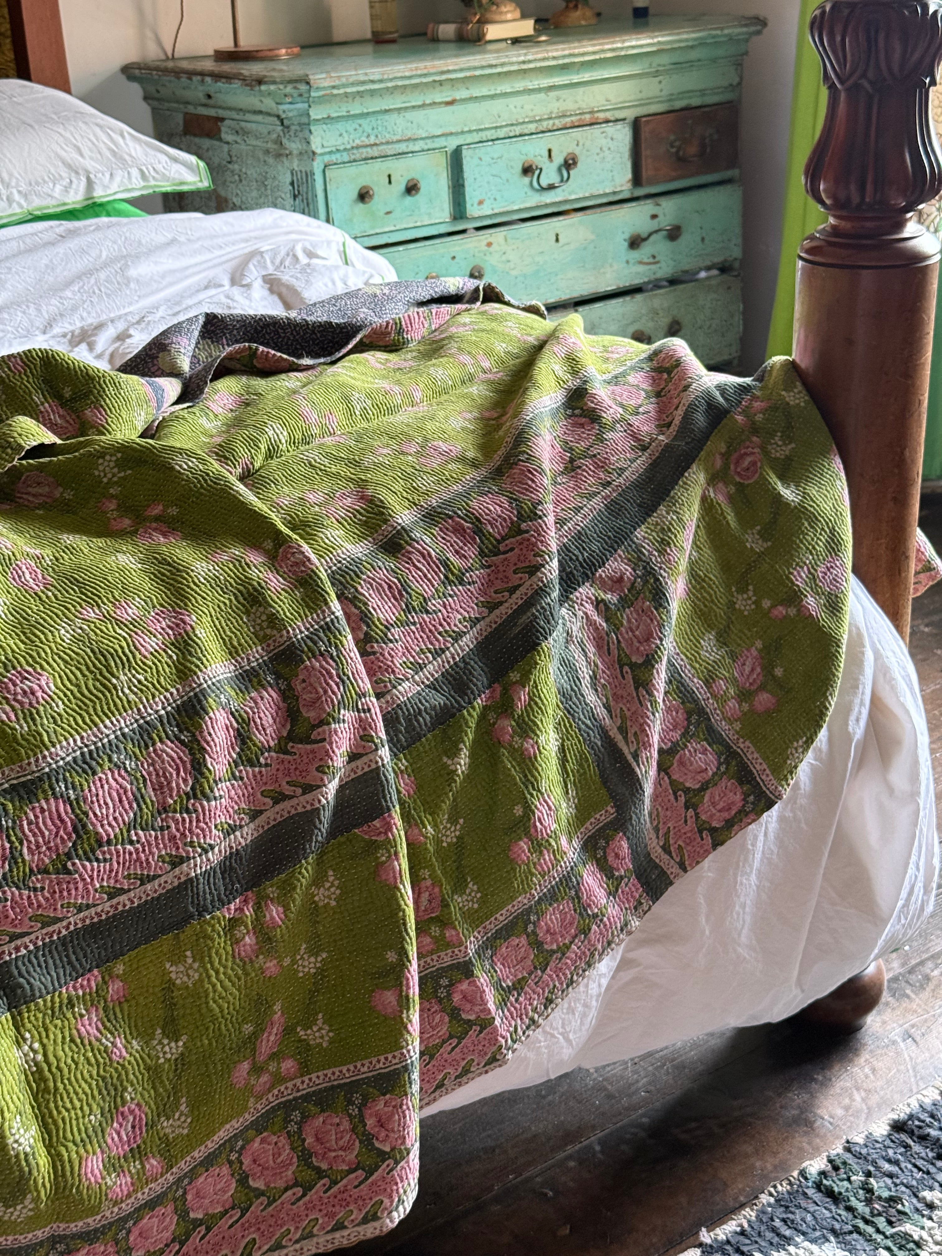 Kantha Quilt 2603