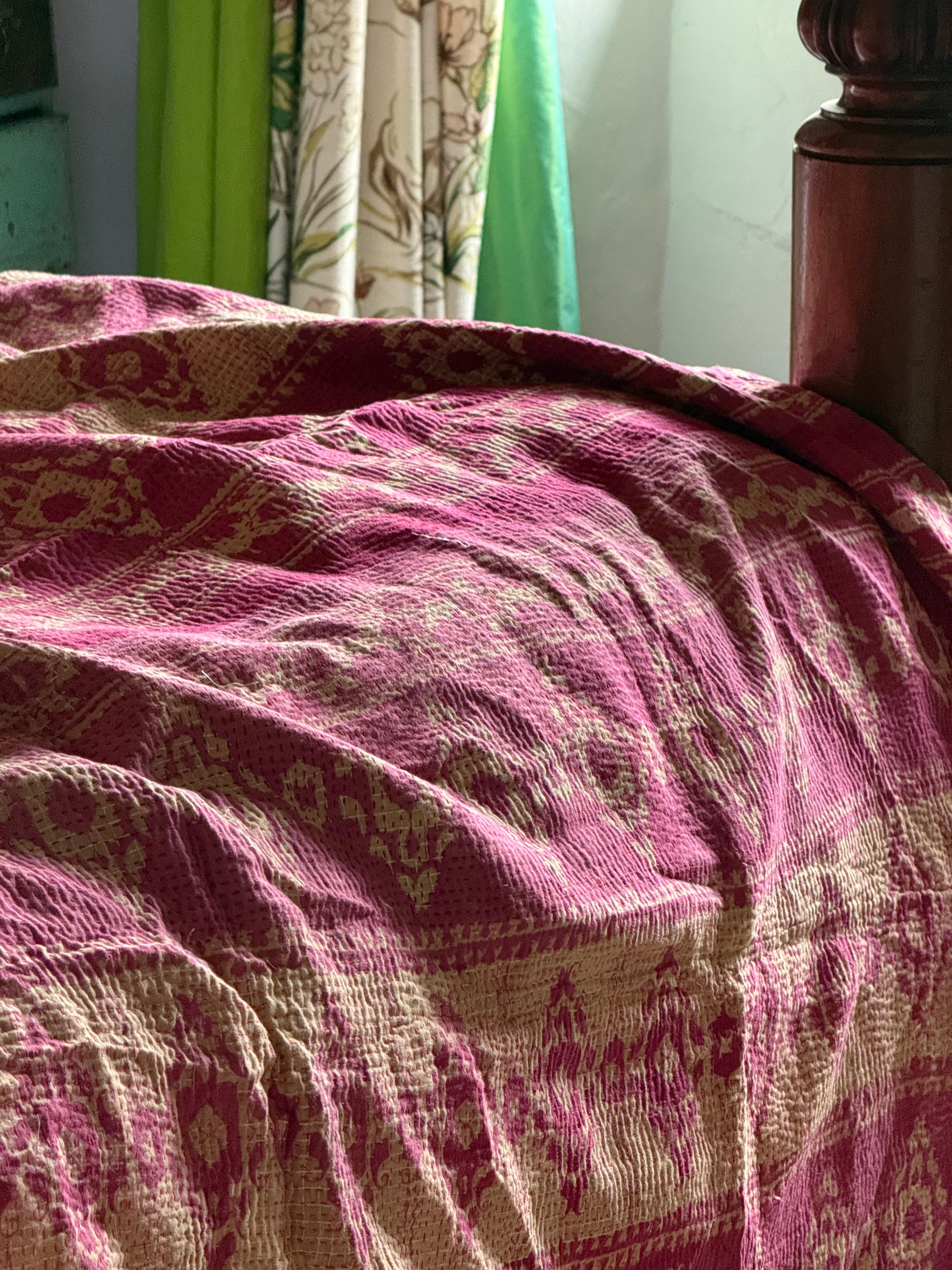 Kantha Quilt 2611