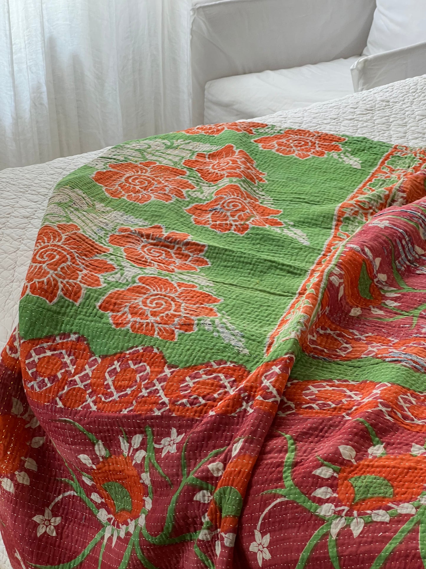 Kantha Quilt ~ Saint Marie