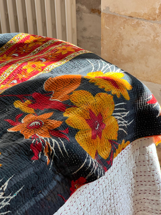 Kantha Quilt ~ Rochelle