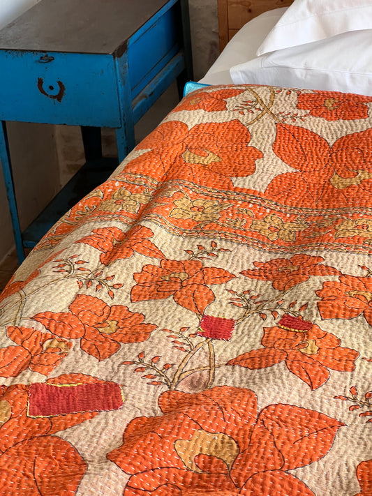 Kantha Quilt ~ Rennes