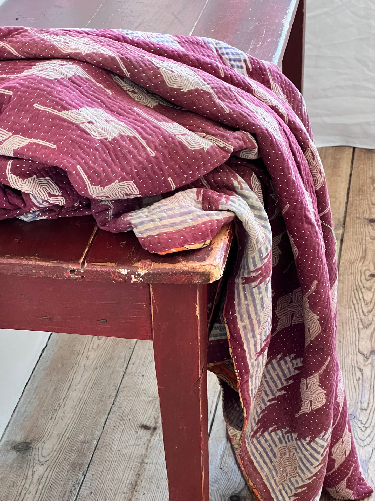 Kantha Quilt ~ Rennes