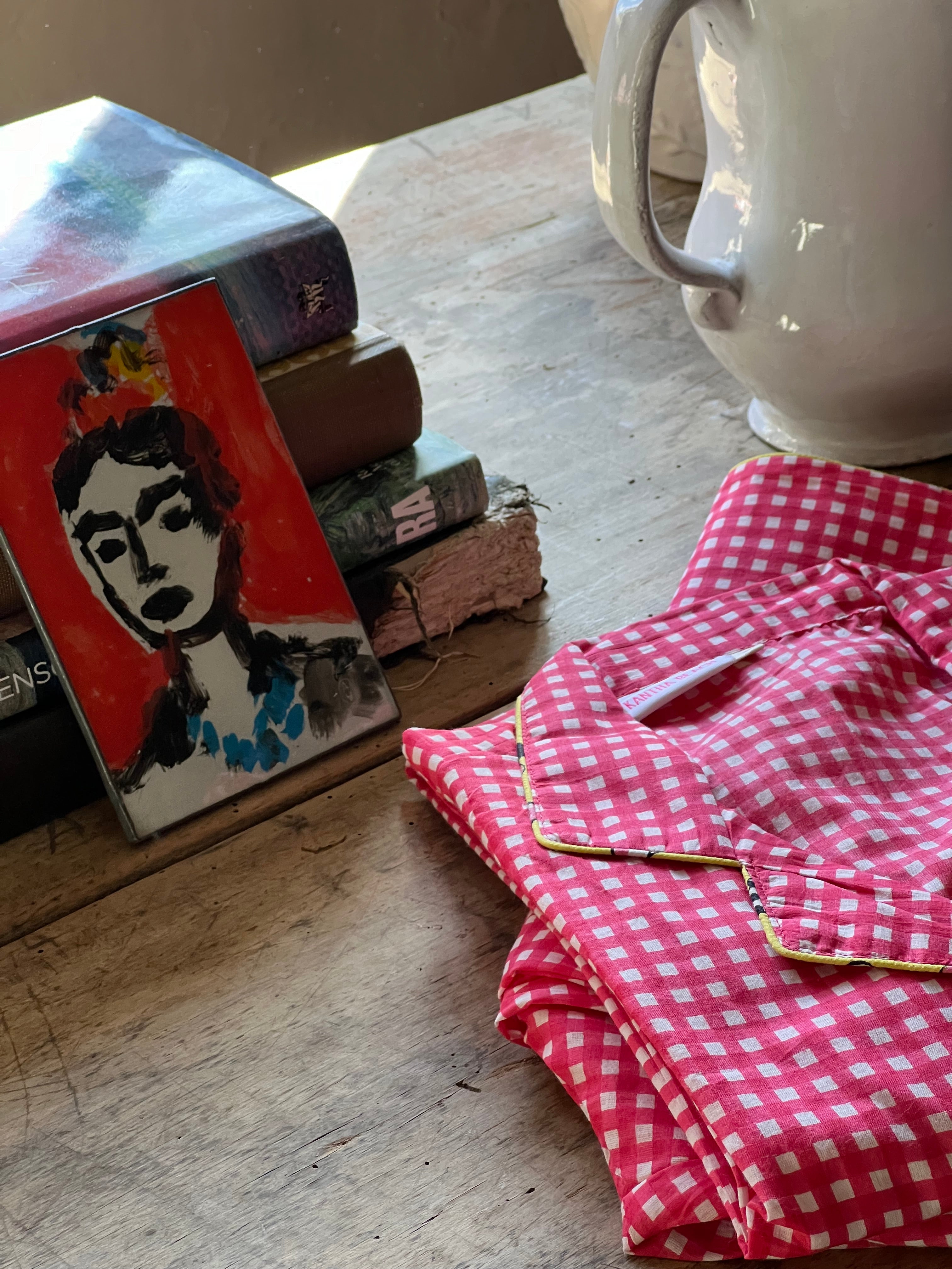 Pyjamas ~ Dorothy ~ Full Set ~ Pink or Cherry