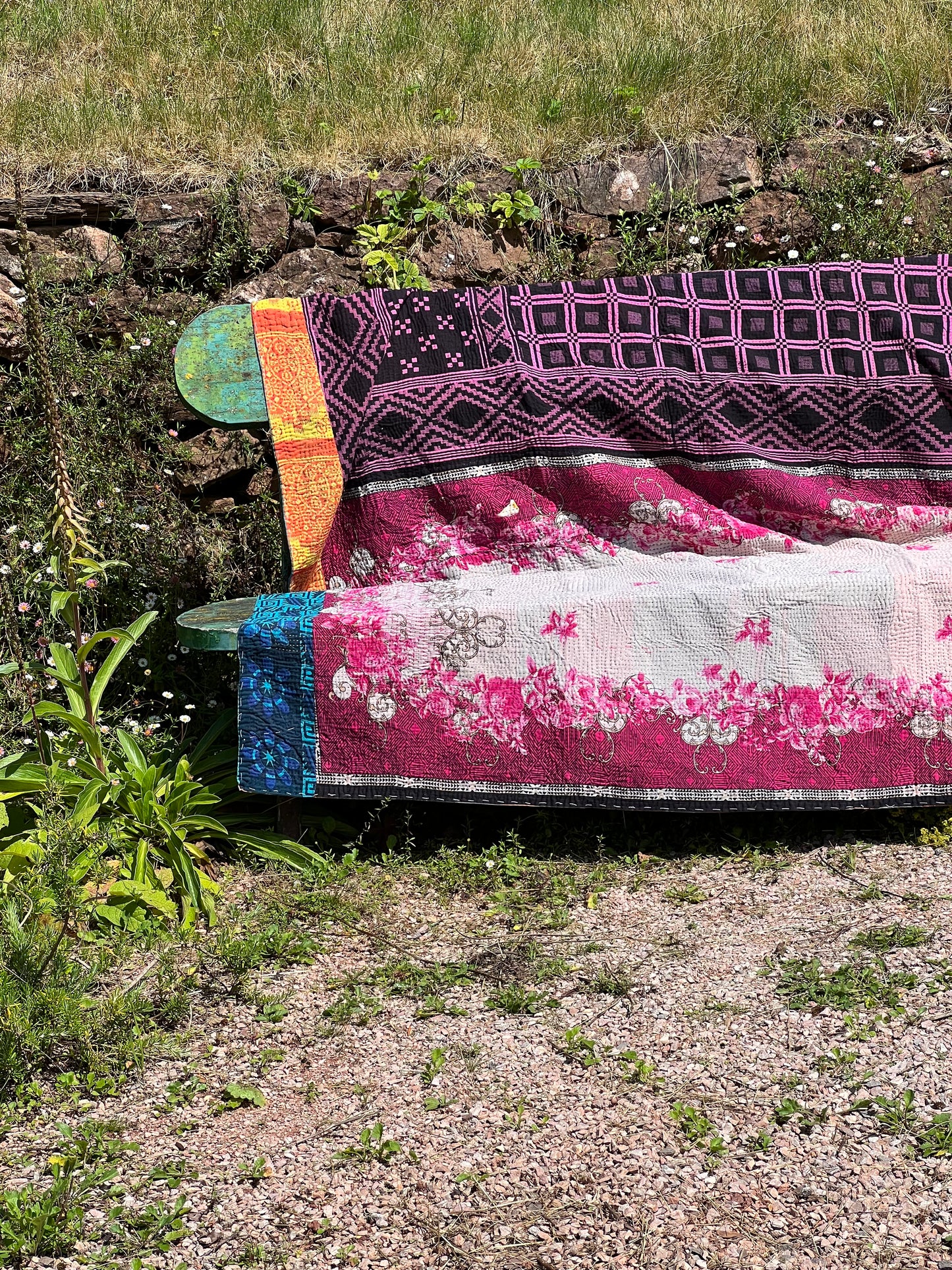 Kantha Quilt ~ Maisie