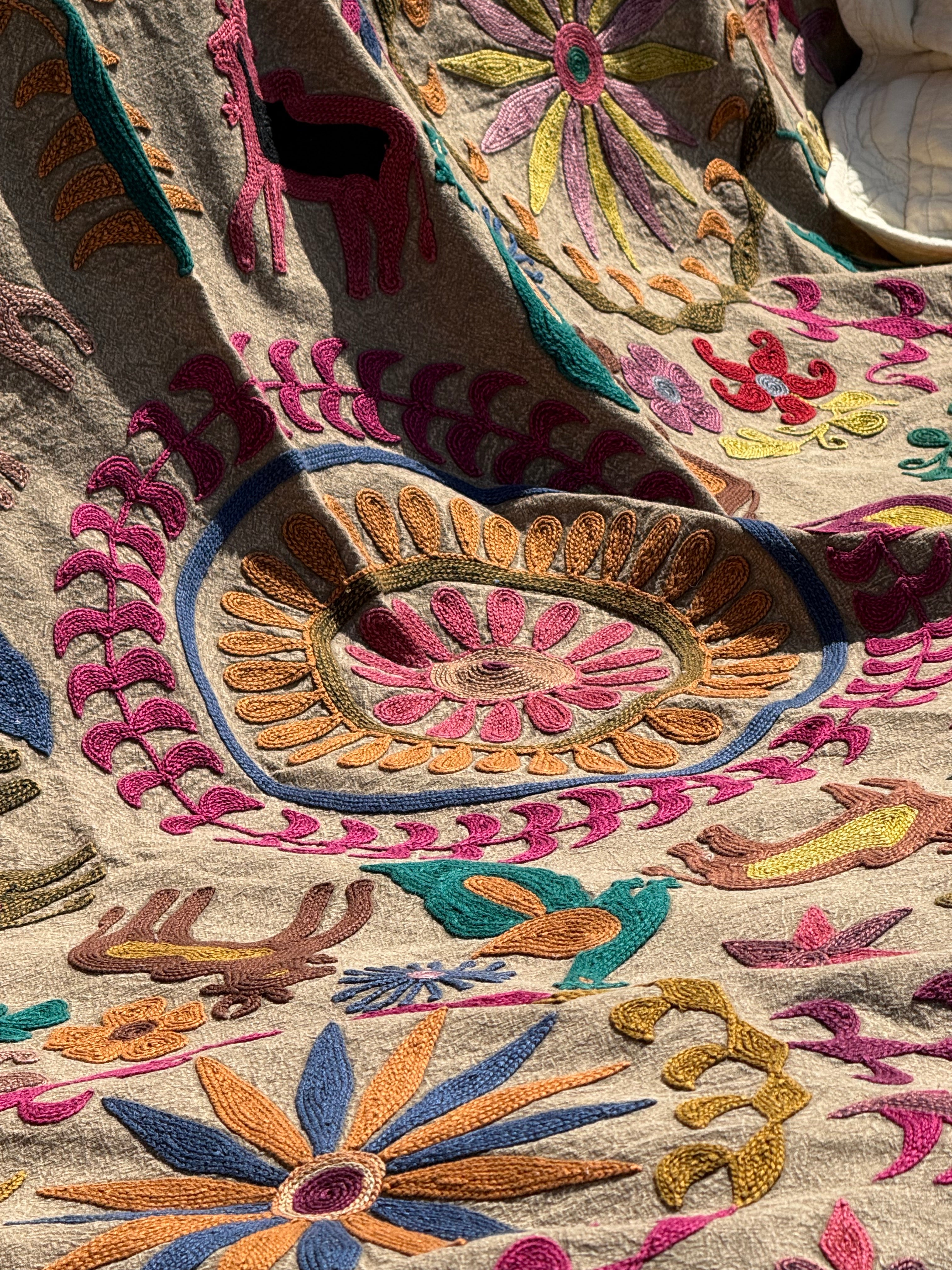 Folk SUZANI ~ New Mexico Medallions