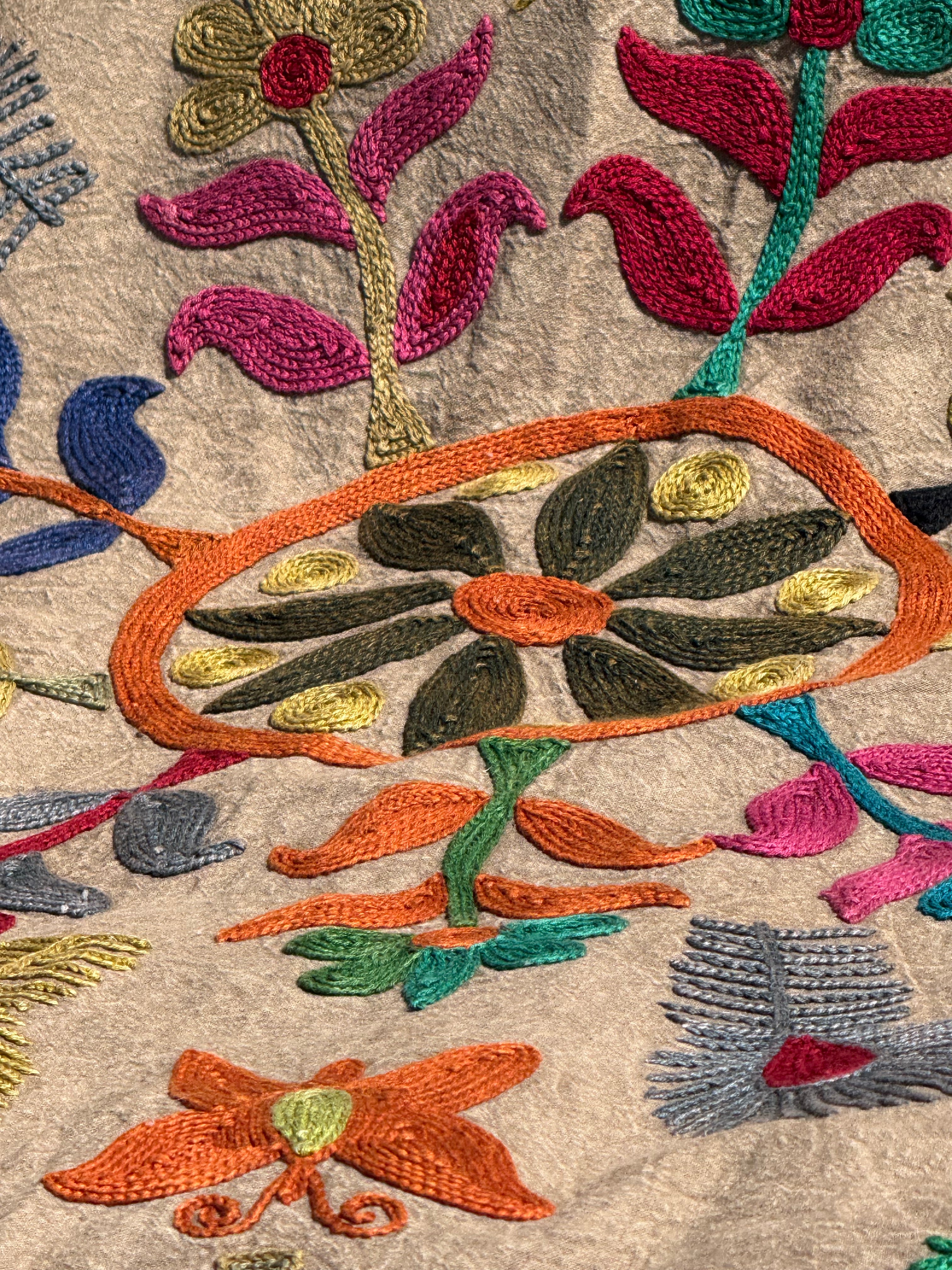 Folk SUZANI ~ Desert Flowers