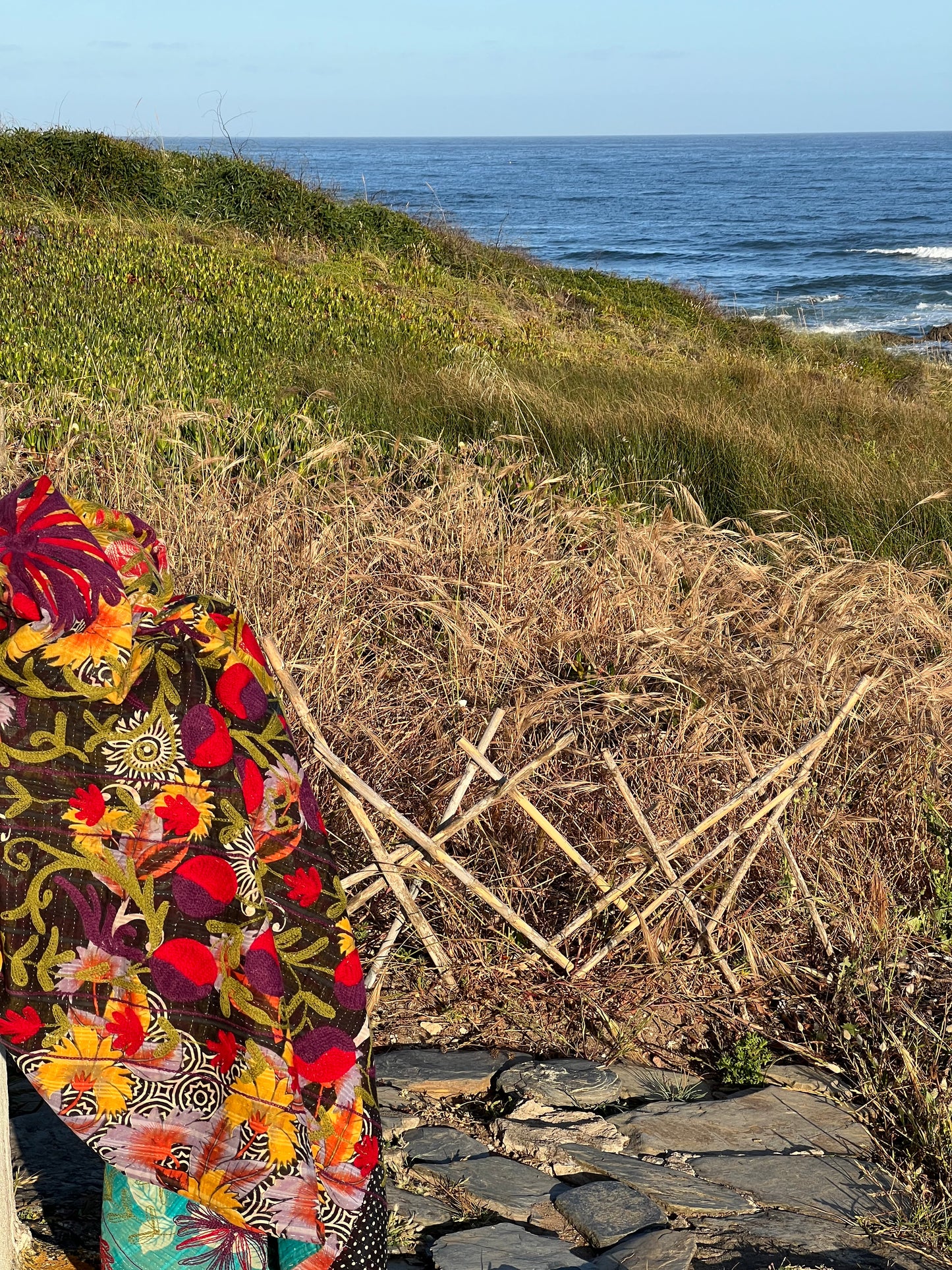 SUZANI Kantha Quilt ~ Lisbon