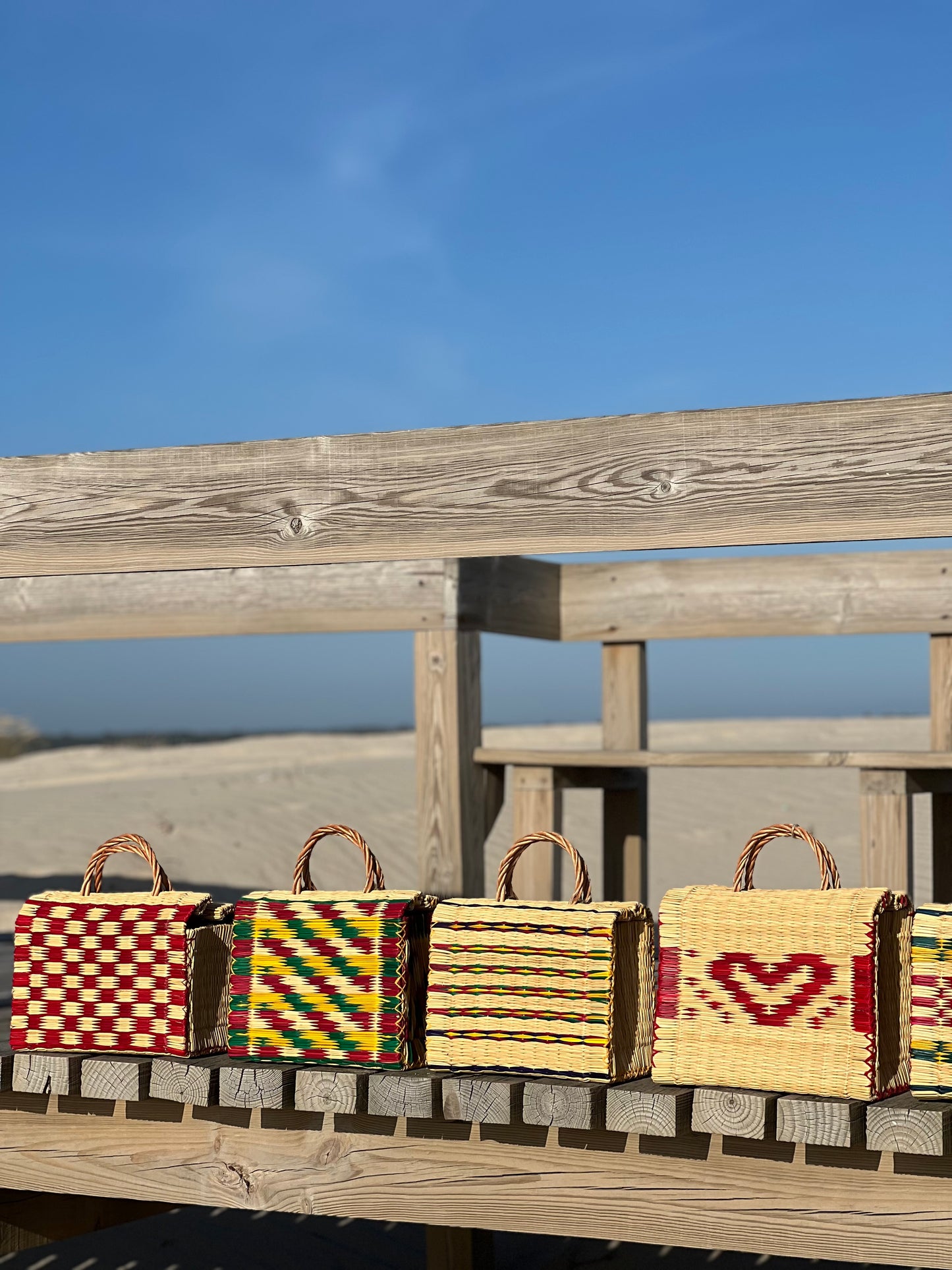 Baskets ~ Portuguese Artisan  Baskets ( Tote Bags )