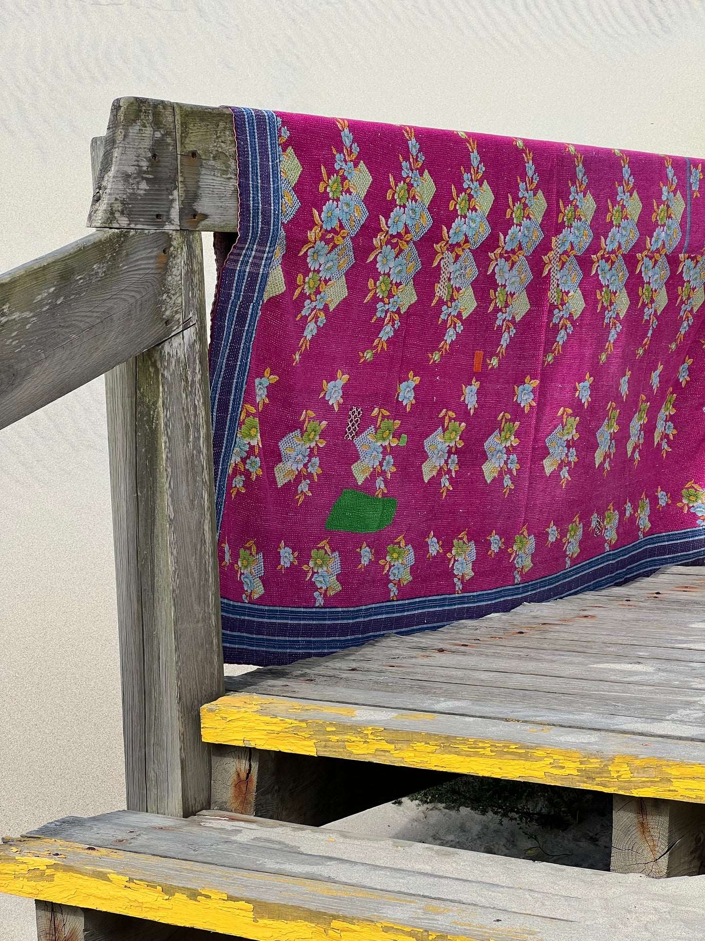 Kantha Quilt ~ Bailey