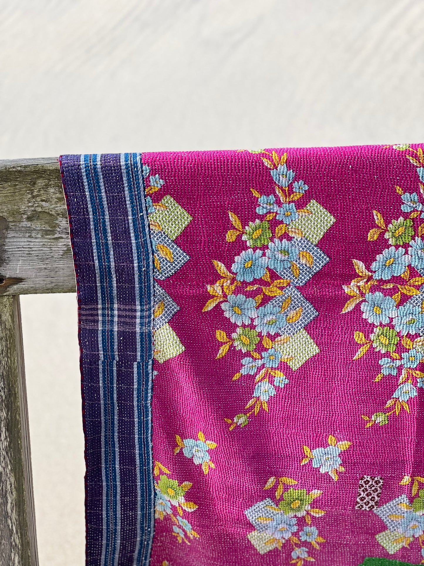 Kantha Quilt ~ Bailey