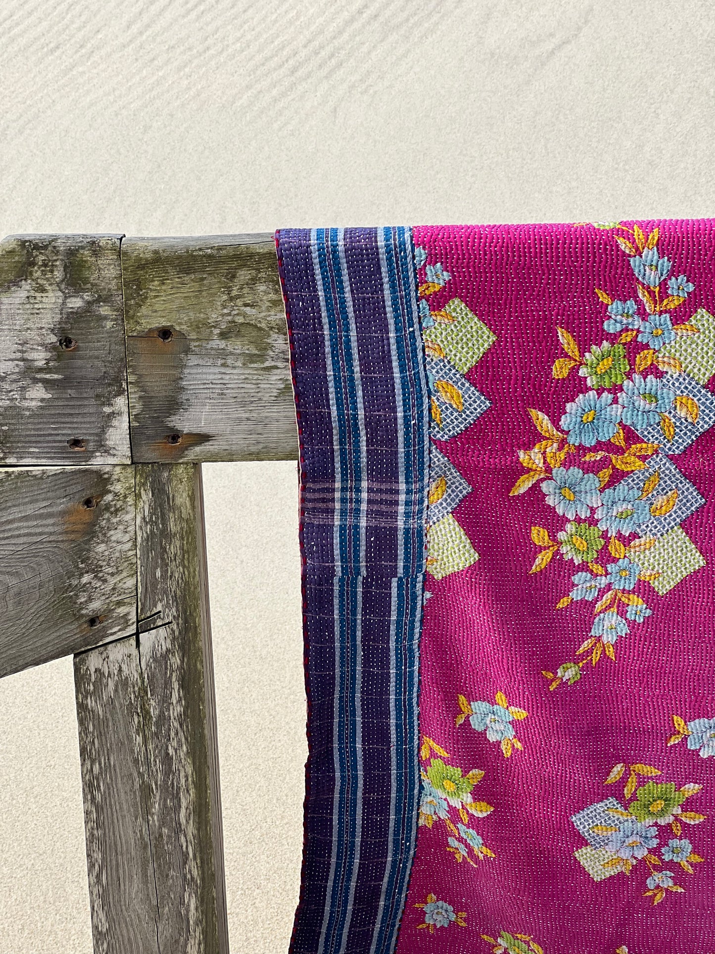 Kantha Quilt ~ Bailey