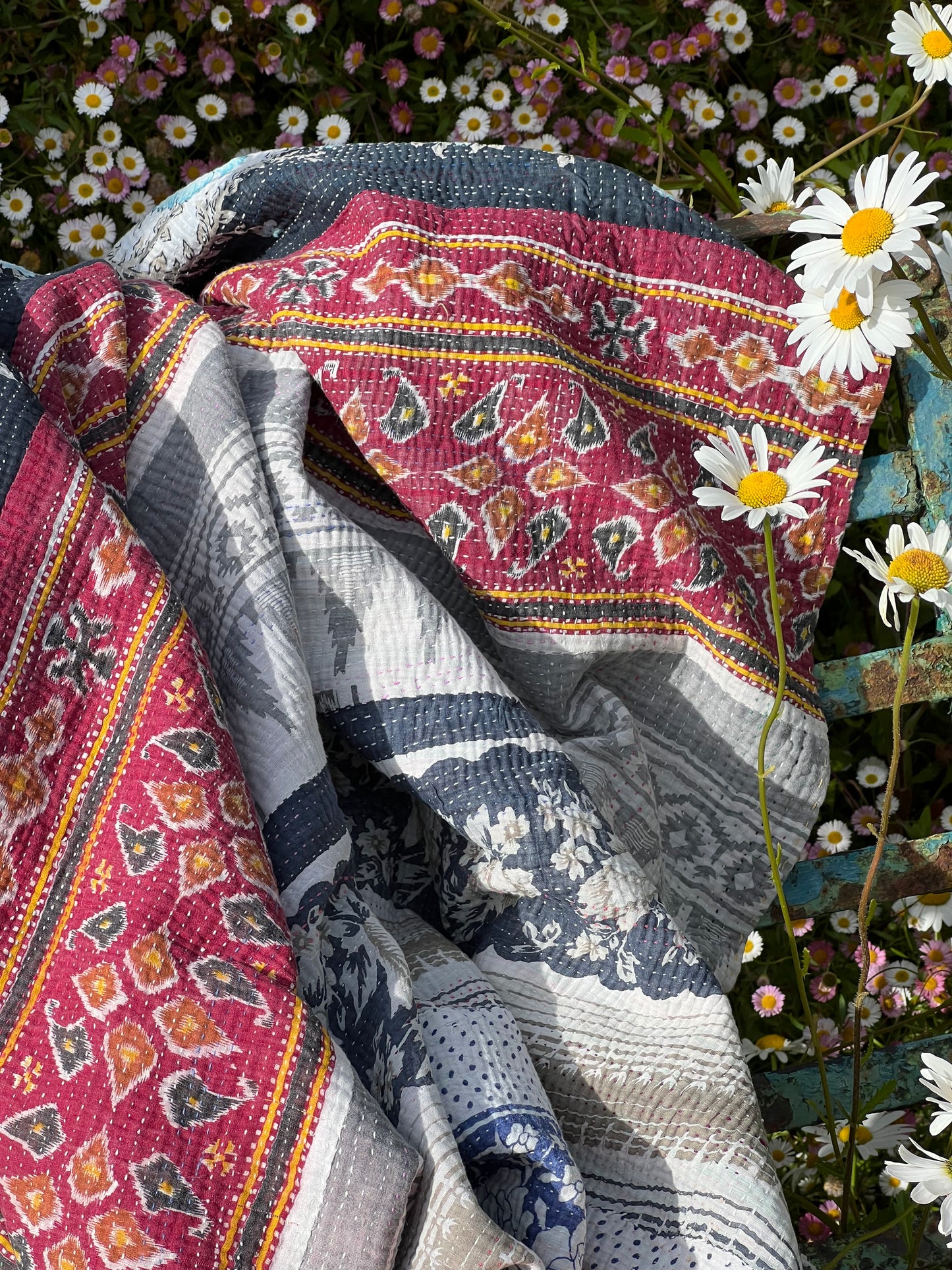 Kantha Quilt ~ Bella ~ SALE