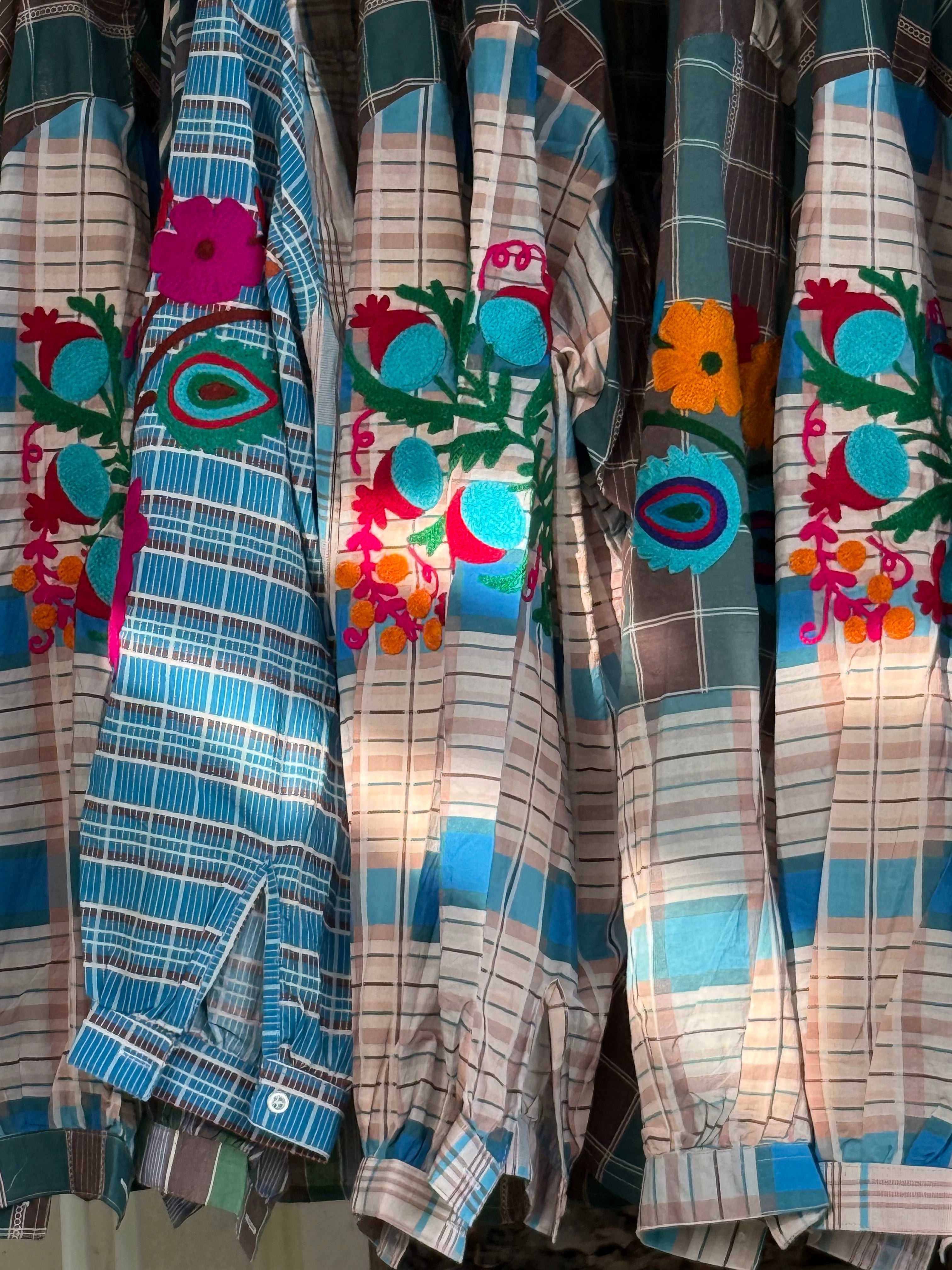 The Souk Blouse ~ Blue Hues