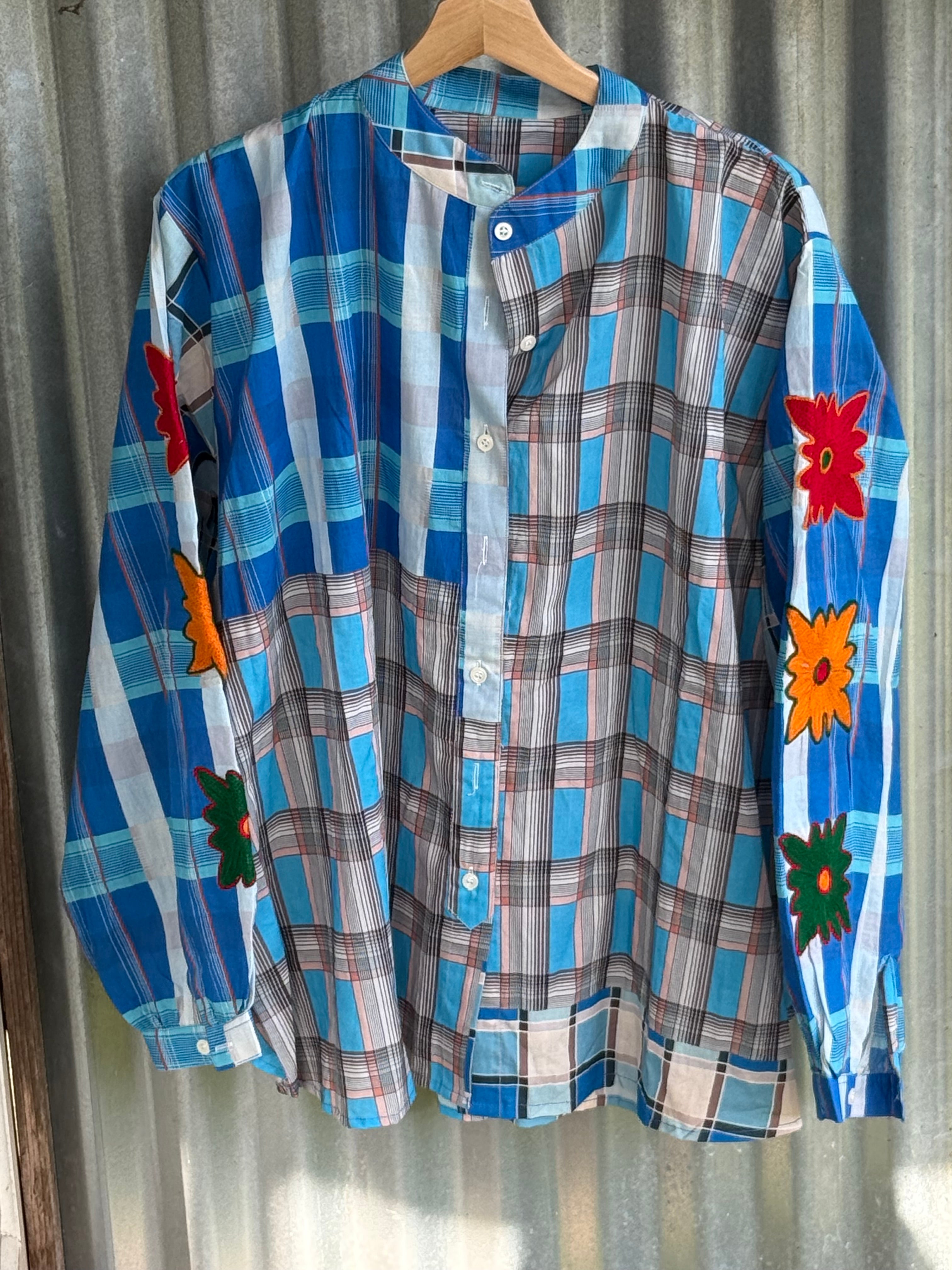 The Souk Blouse ~ Blue Hues