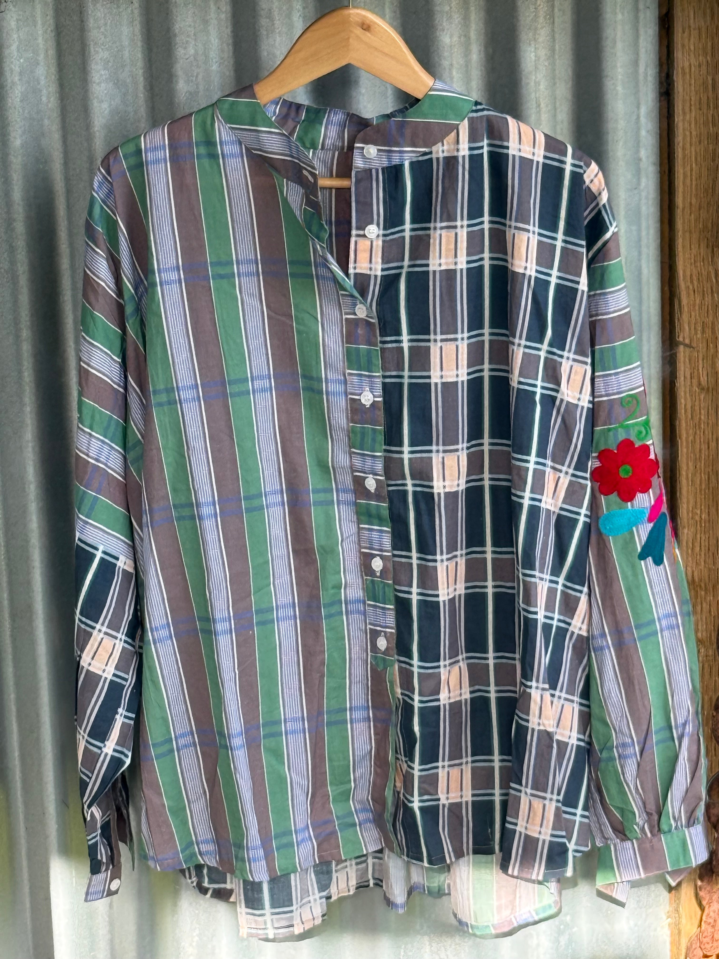 The Souk Blouse ~ Blue Hues