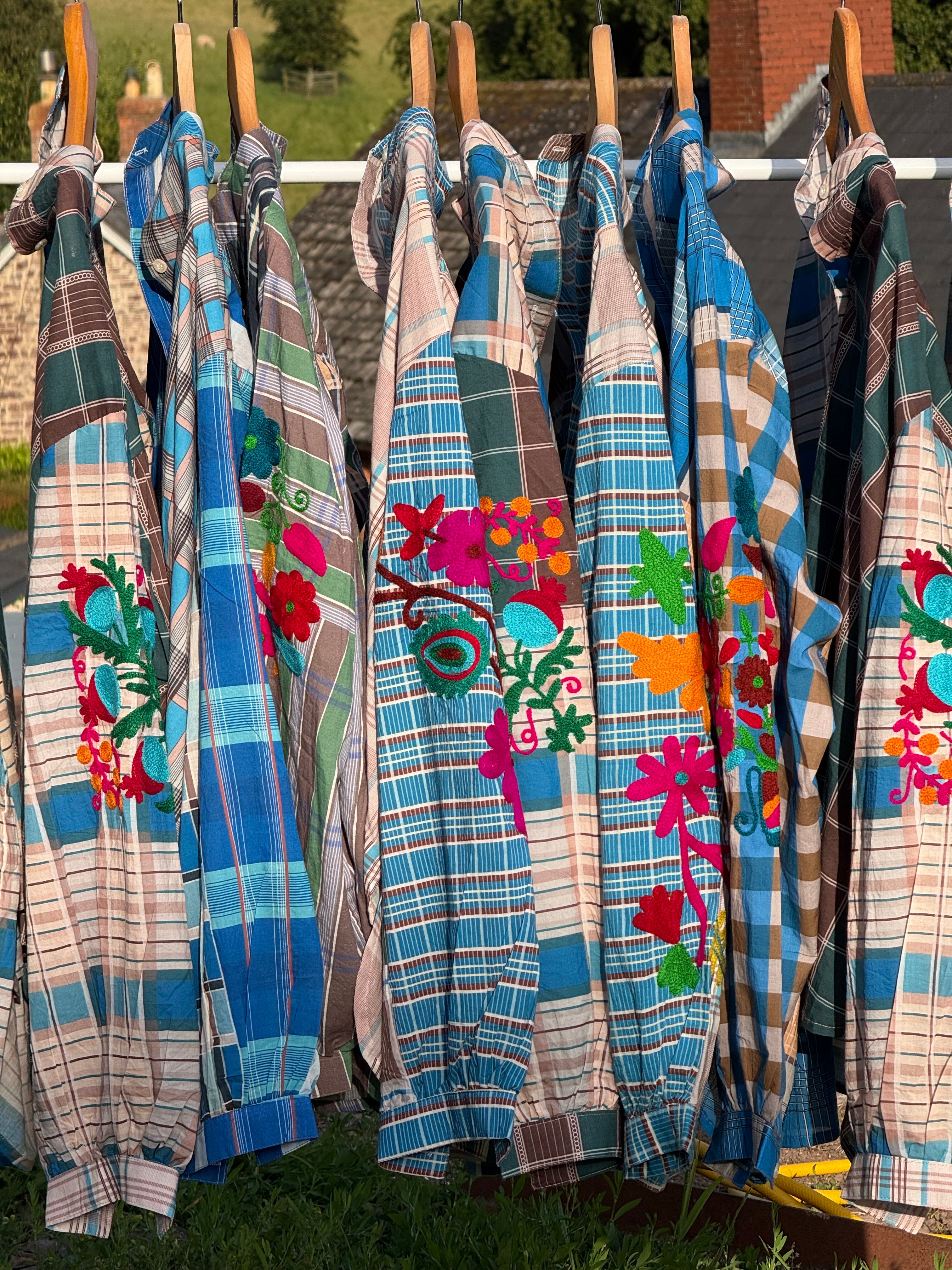 The Souk Blouse ~ Blue Hues