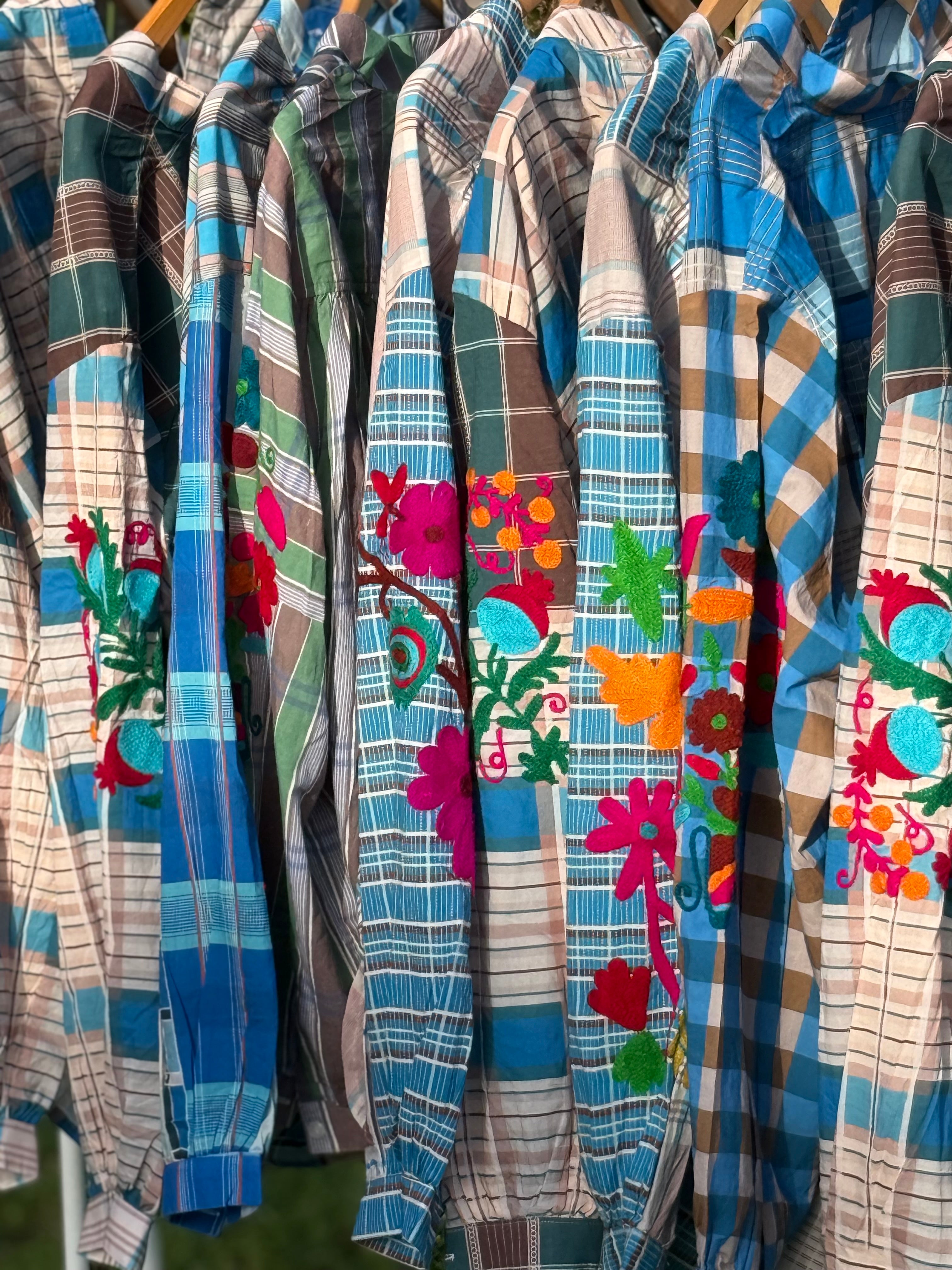 The Souk Blouse ~ Blue Hues
