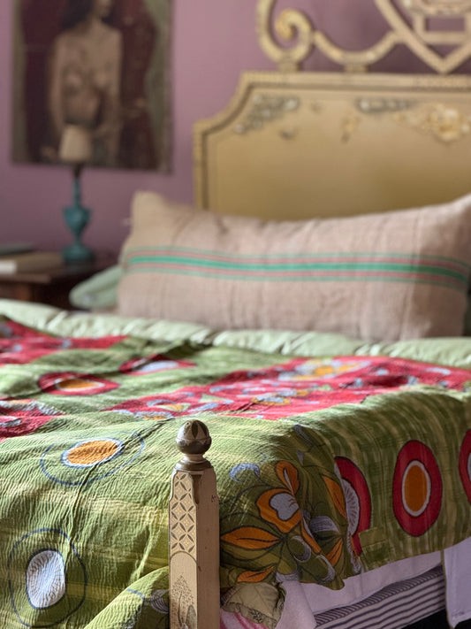 Kantha Quilt ~ Calista