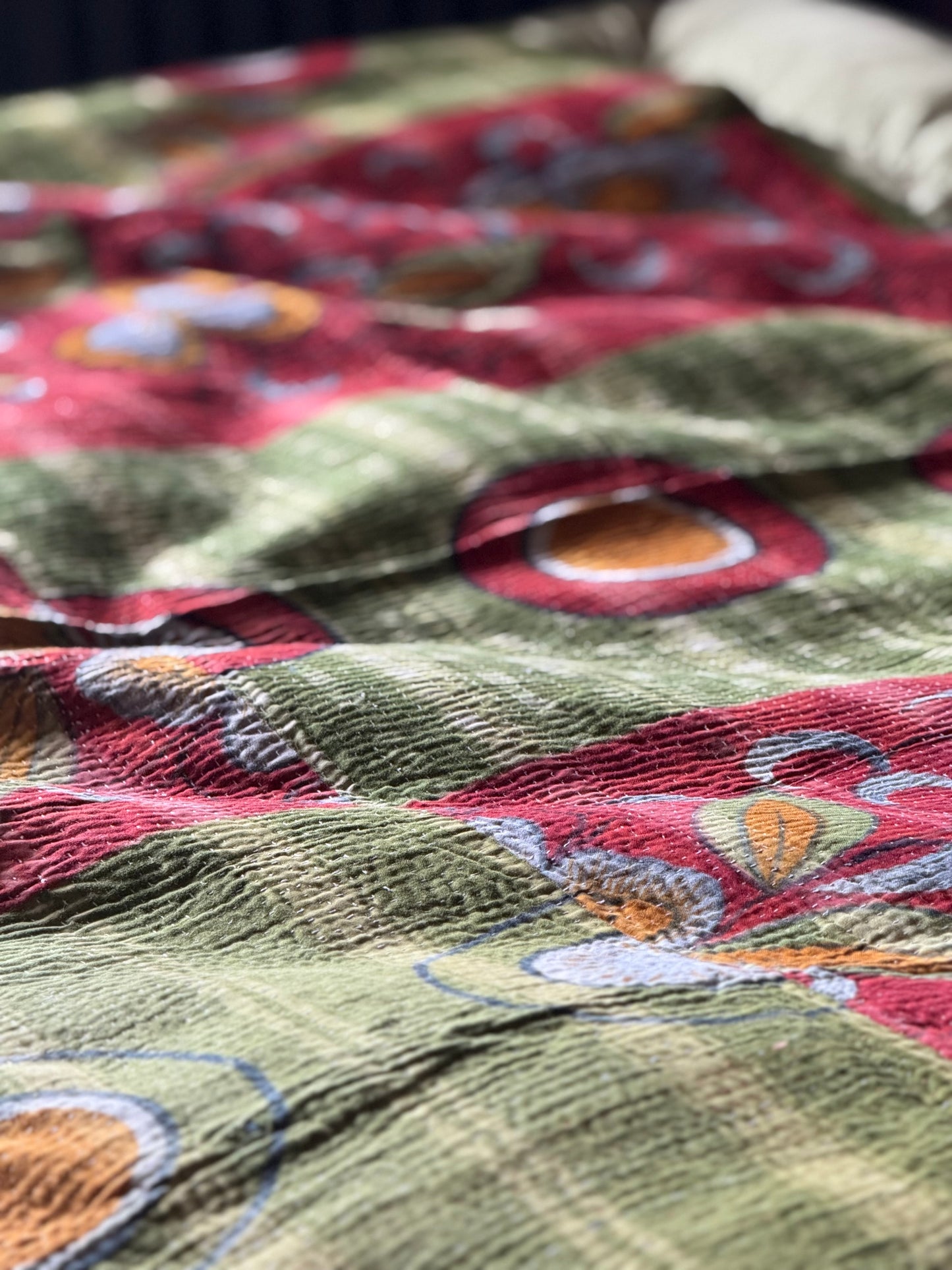 Kantha Quilt ~ Calista