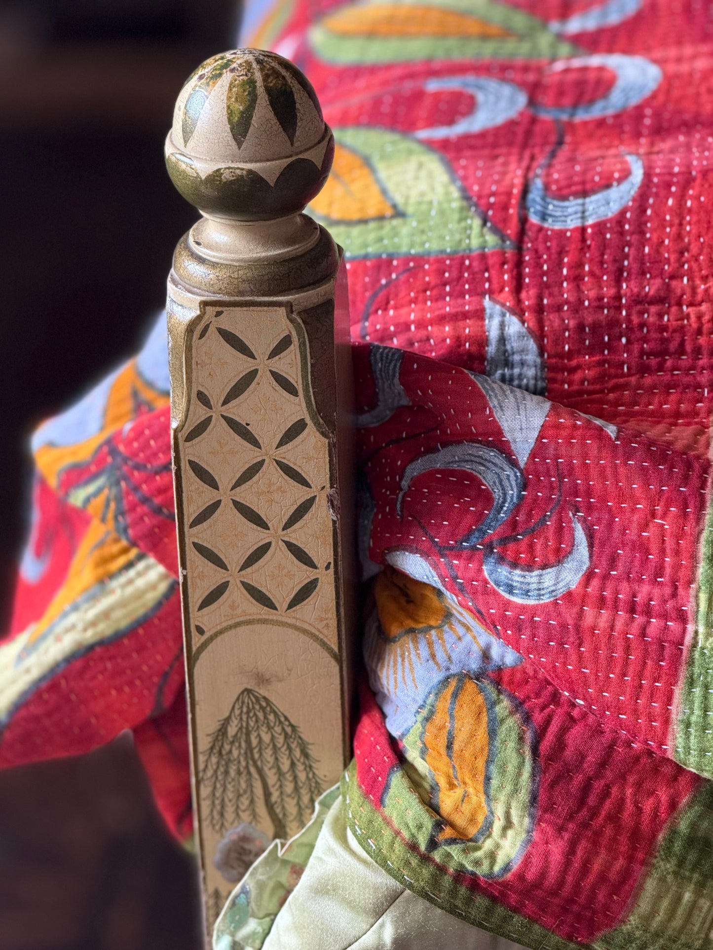 Kantha Quilt ~ Calista