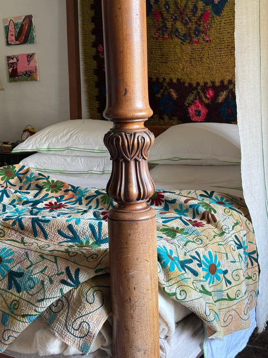 SUZANI Kantha Quilt ~ Delilah