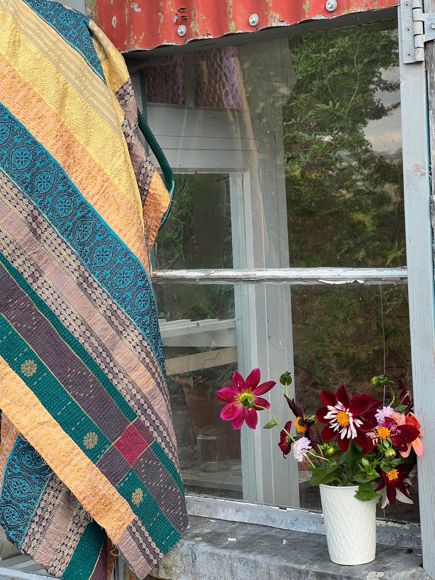 Kantha Quilt ~ Lola