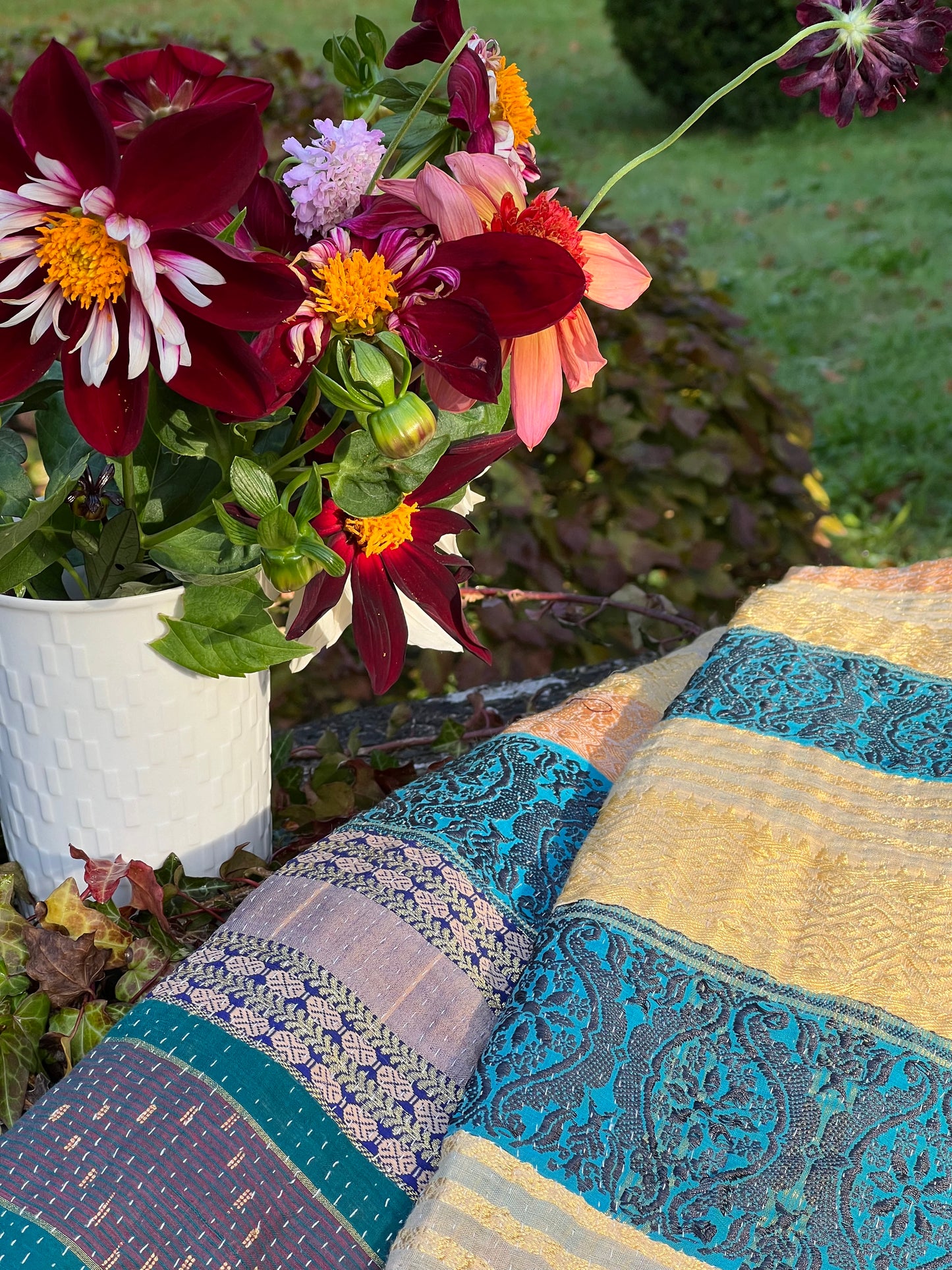 Kantha Quilt ~ Lola