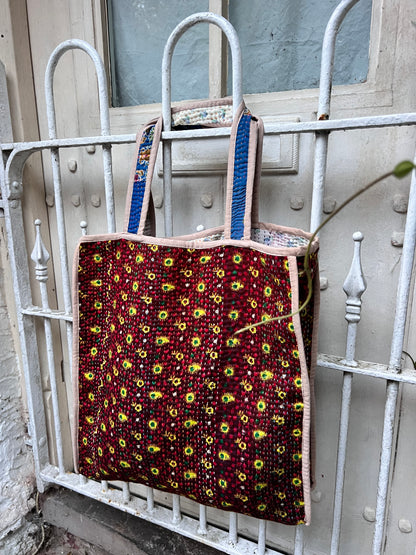 Tote Bags ~ Vintage Kantha