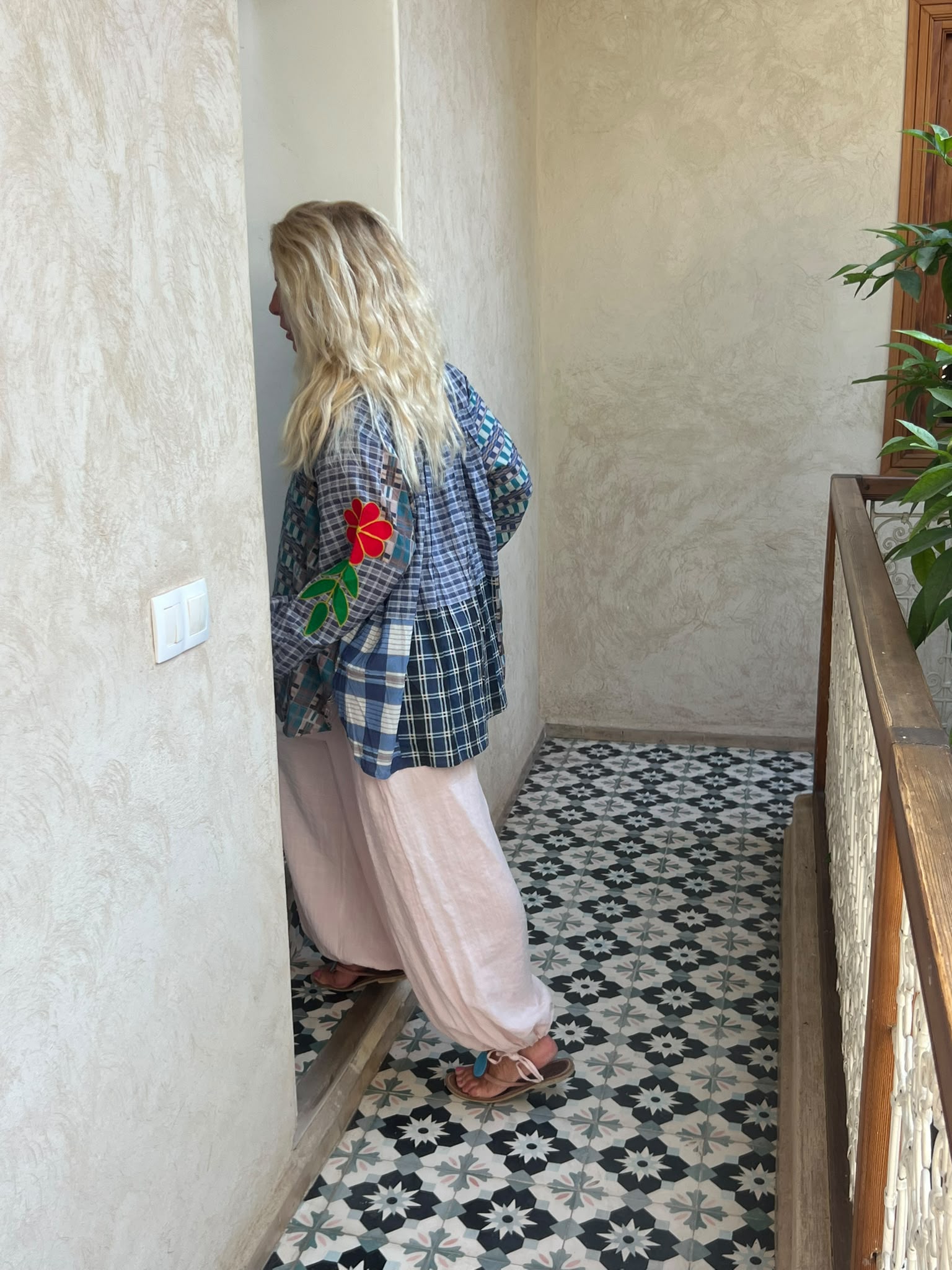 The Souk Blouses ~ Mixed Indigo