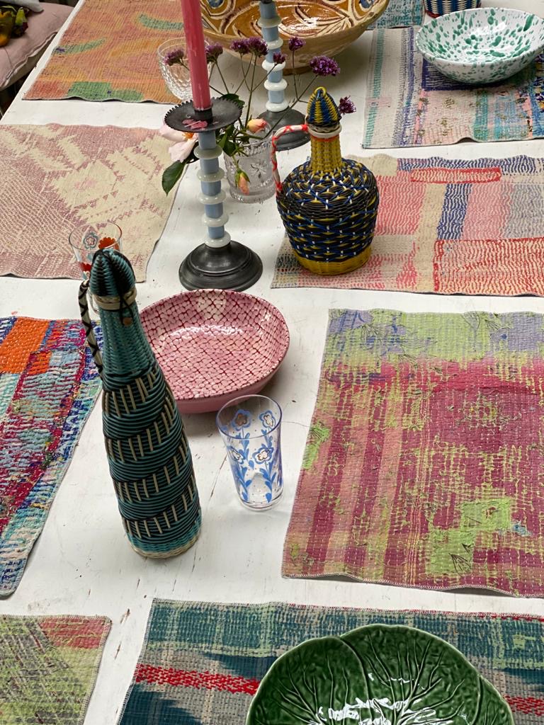 Kantha Table Mats