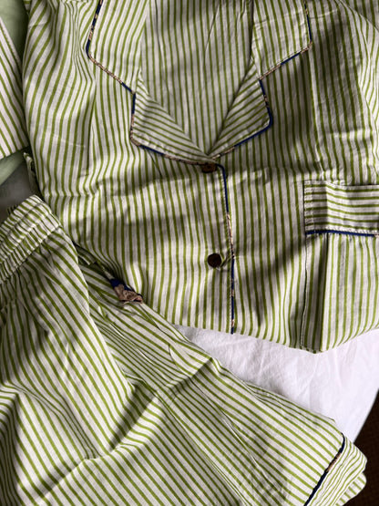 Pyjama Short Set ~ MARTINI or LIMONCELLO