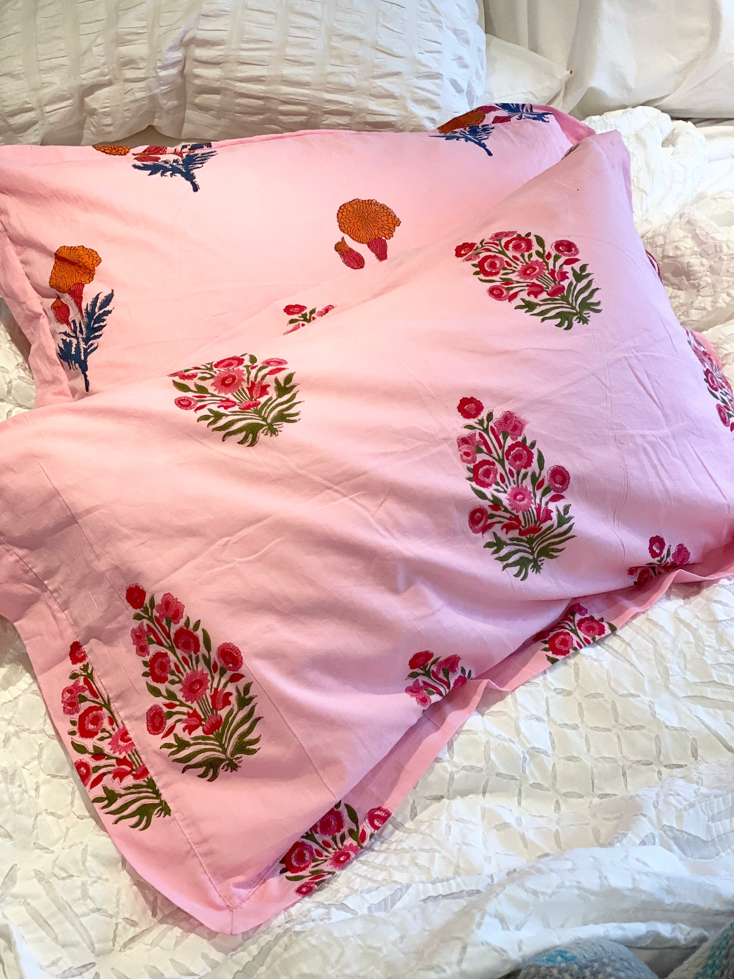 Pinkie Fern Pillow Cases (Pair)