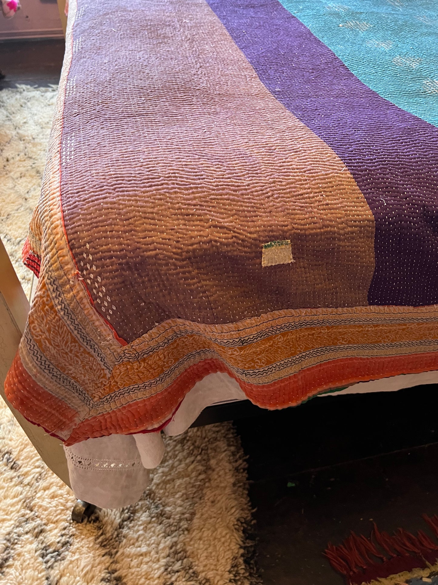 Kantha Quilt ~ Helena