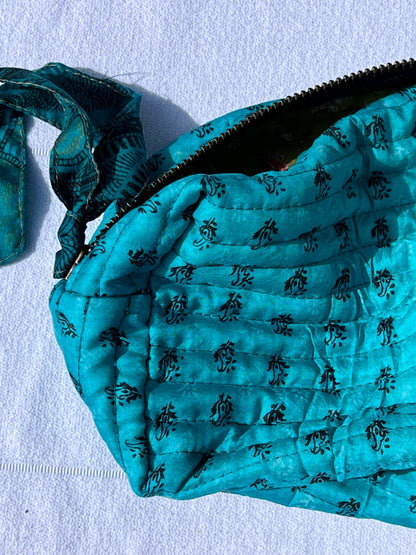 Silkie Sari Make Up Bags 💫small